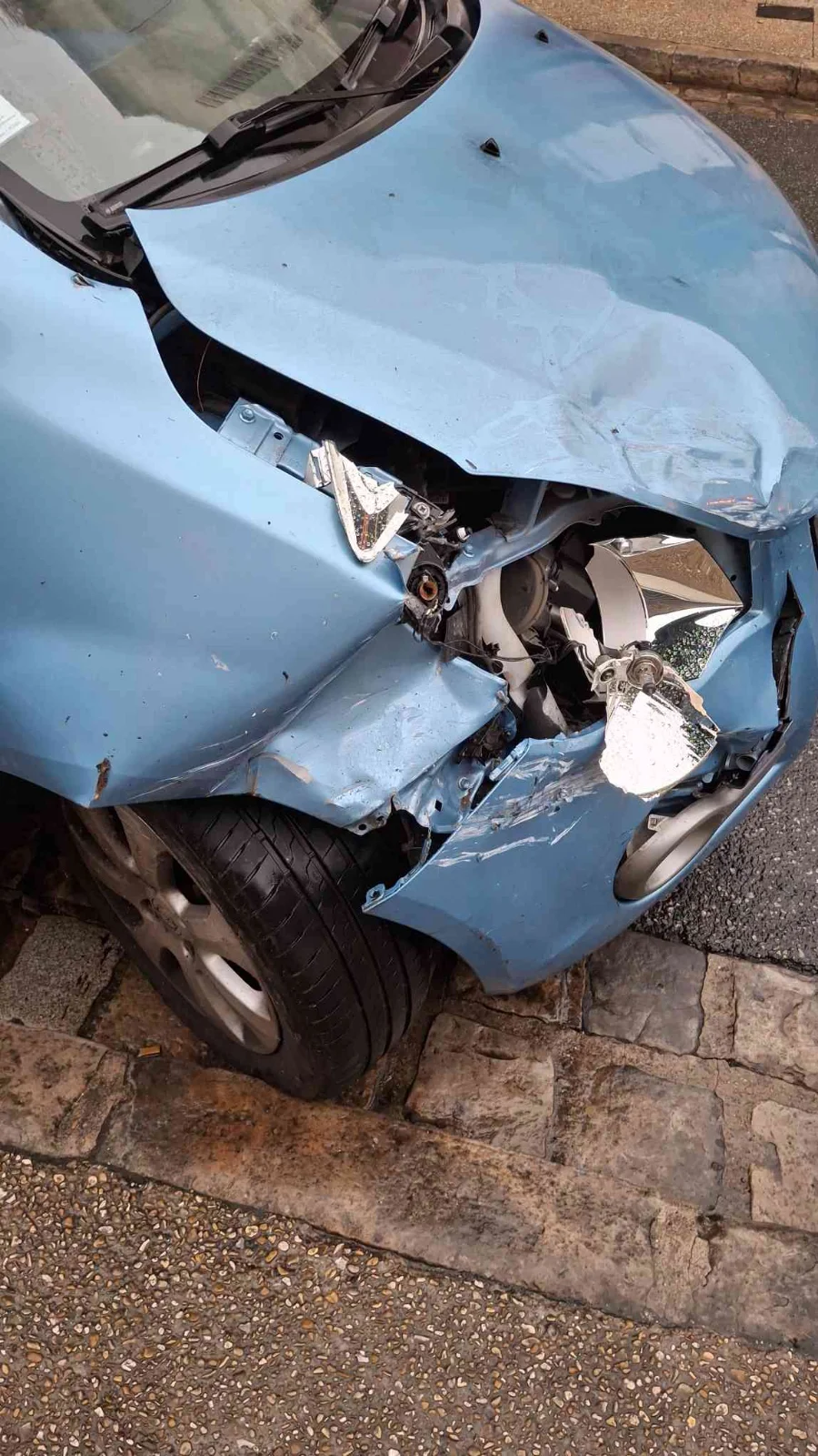 voiture cassé
